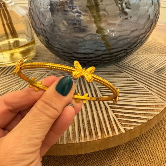 Julie Vos Gold Butterfly Bangle - Picture 3 of 7